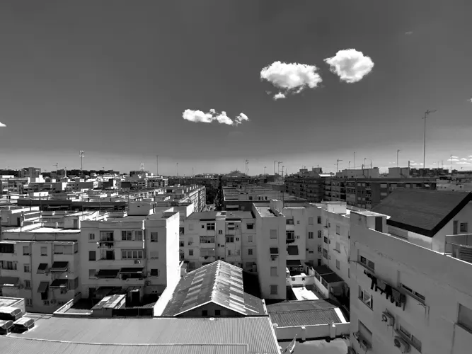 Foto de vistas en un piso en alquiler