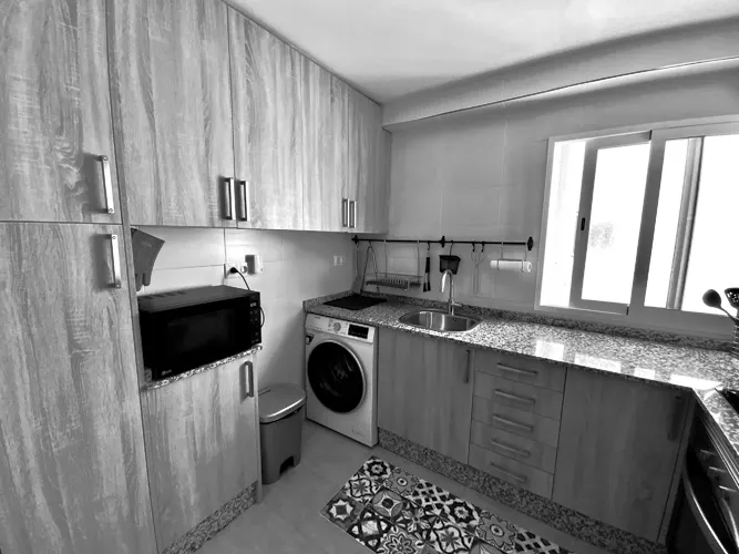 Foto de cocina en un piso en alquiler