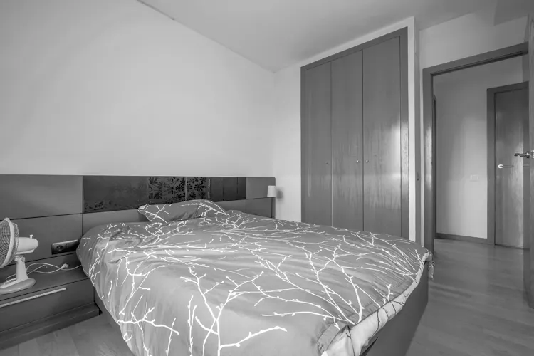 Foto de dormitorio en un piso en alquiler