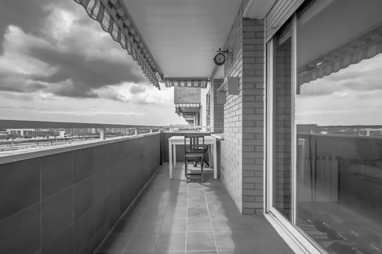 Foto de terraza en un piso en alquiler