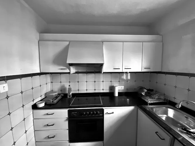 Foto de cocina en un piso en alquiler