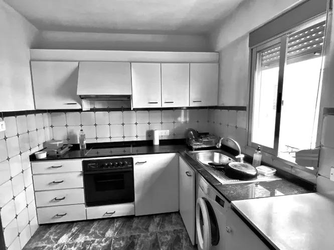 Foto de cocina en un piso en alquiler