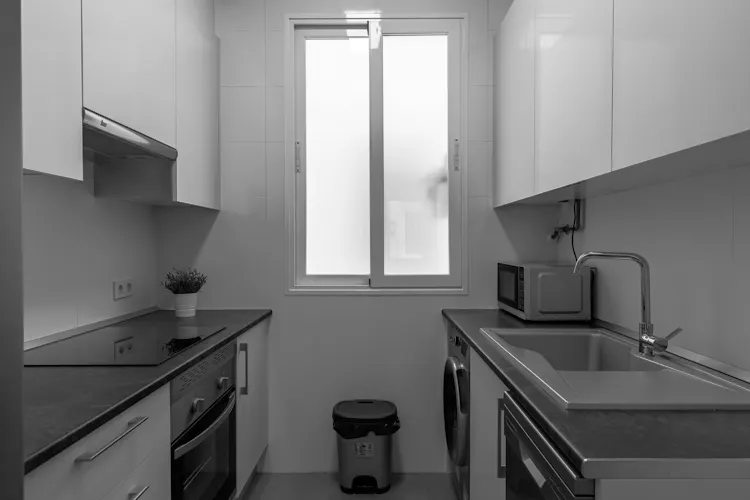 Foto de cocina en un piso en alquiler