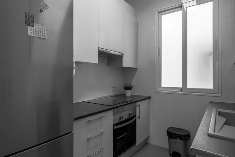 Foto de cocina en un piso en alquiler