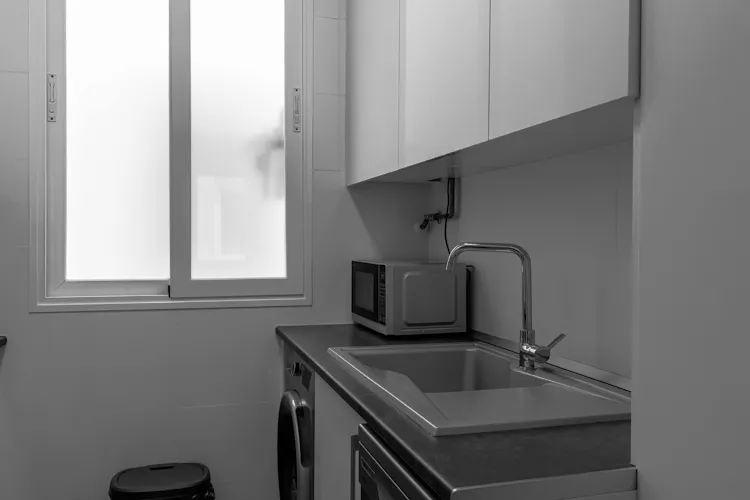 Foto de cocina en un piso en alquiler