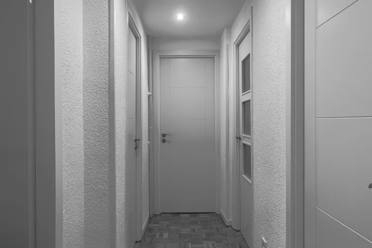 Foto de pasillo en un piso en alquiler