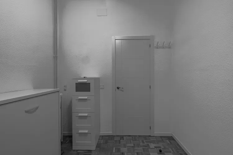 Foto de entrada en un piso en alquiler