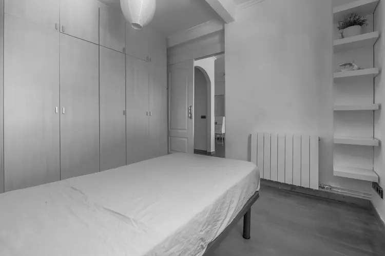 Foto de dormitorio en un piso en alquiler