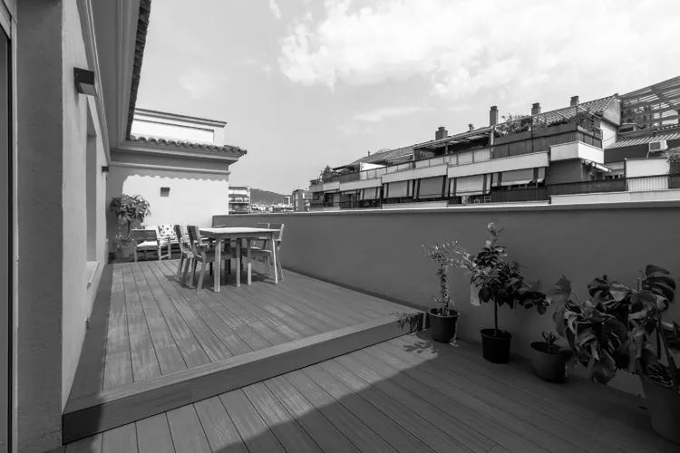 Foto de terraza en un piso en alquiler