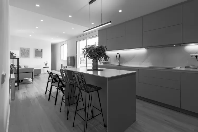Foto de cocina en un piso en alquiler
