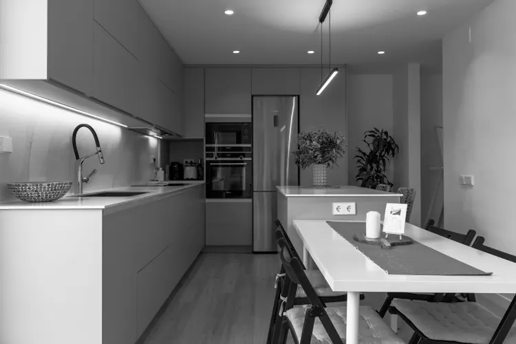 Foto de cocina en un piso en alquiler