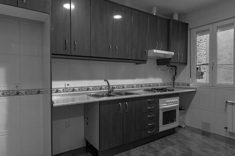 Foto de cocina en un piso en alquiler
