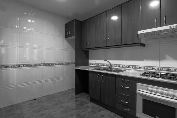 Foto de cocina en un piso en alquiler