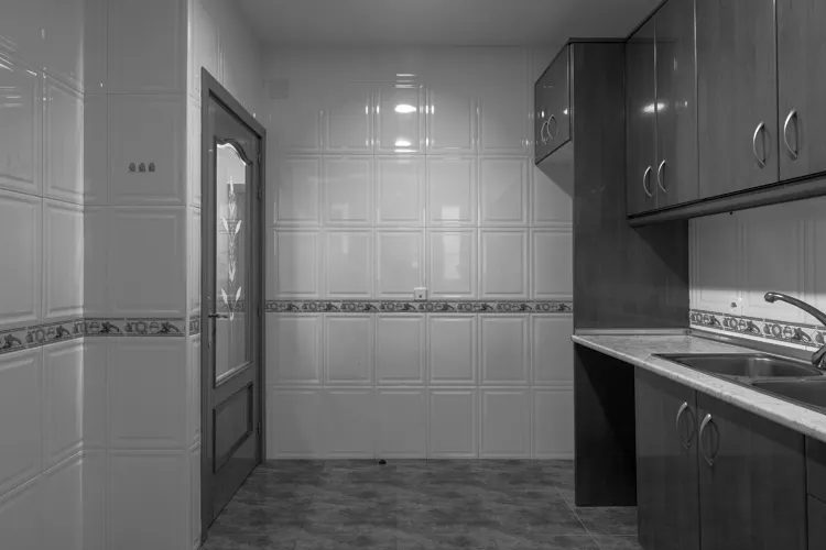 Foto de cocina en un piso en alquiler