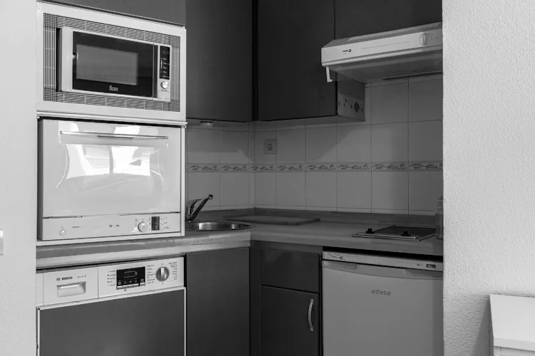 Foto de cocina en un piso en alquiler
