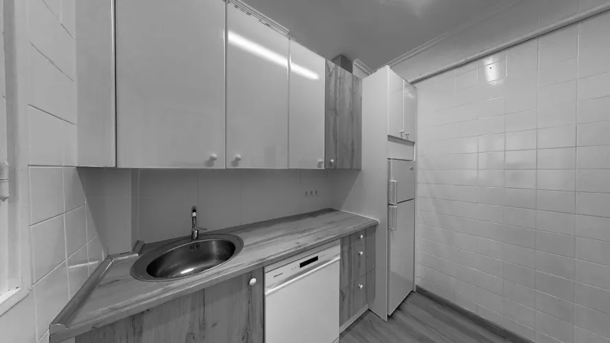 Foto de cocina en un piso en alquiler
