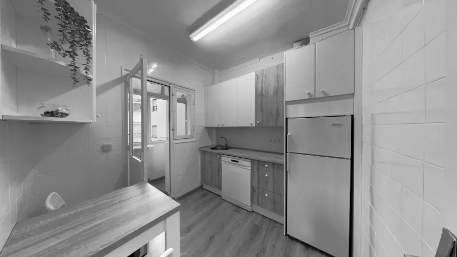 Foto de cocina en un piso en alquiler