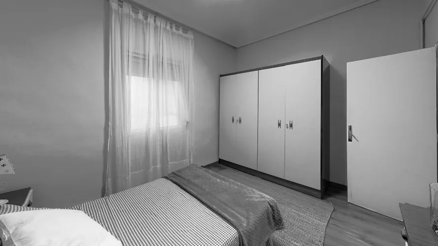 Foto de dormitorio en un piso en alquiler