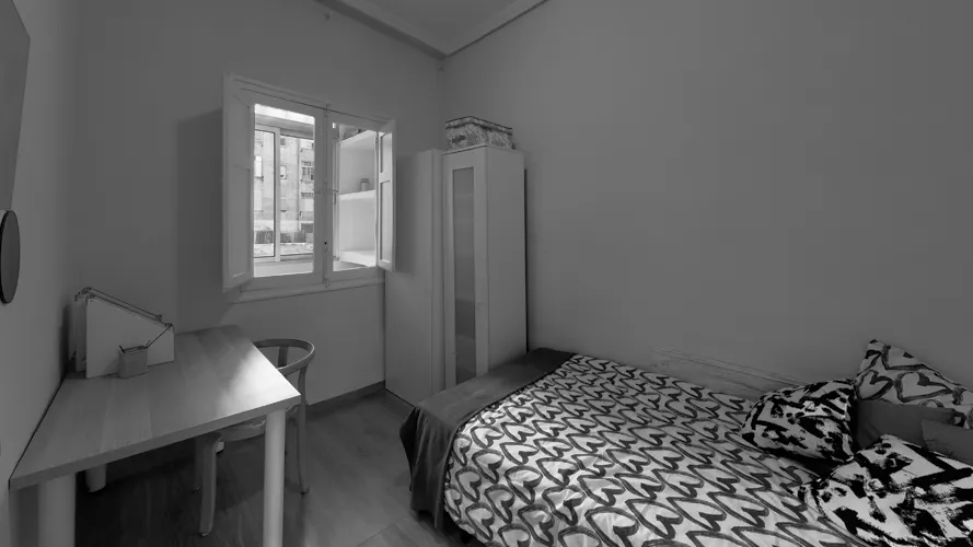 Foto de dormitorio en un piso en alquiler