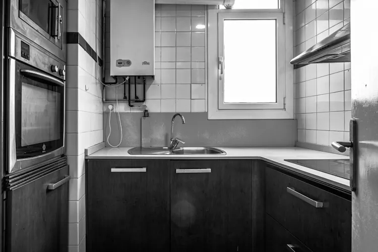 Foto de cocina en un piso en alquiler