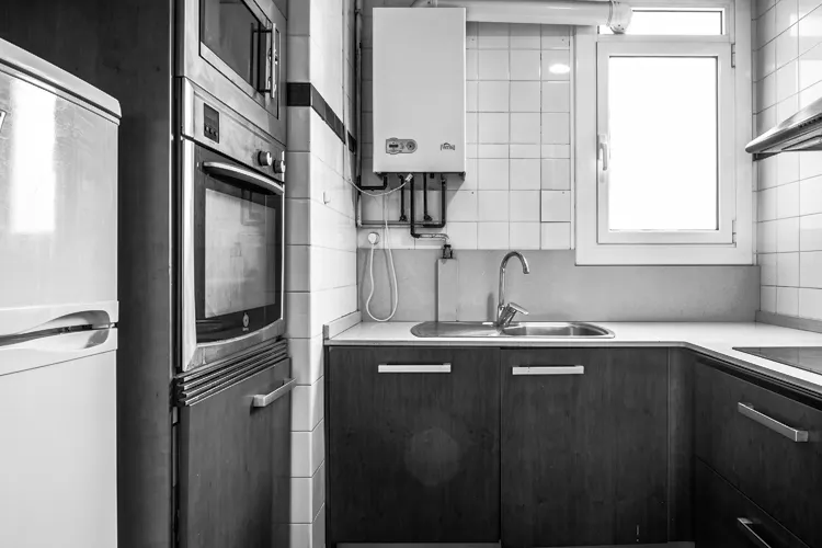 Foto de cocina en un piso en alquiler