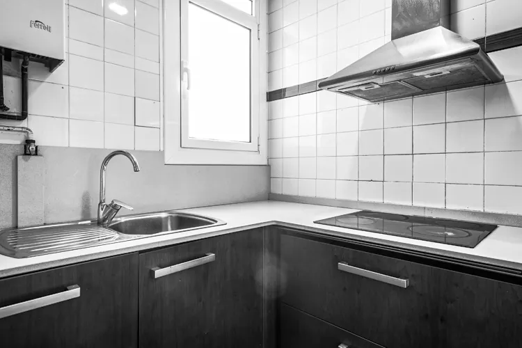 Foto de cocina en un piso en alquiler