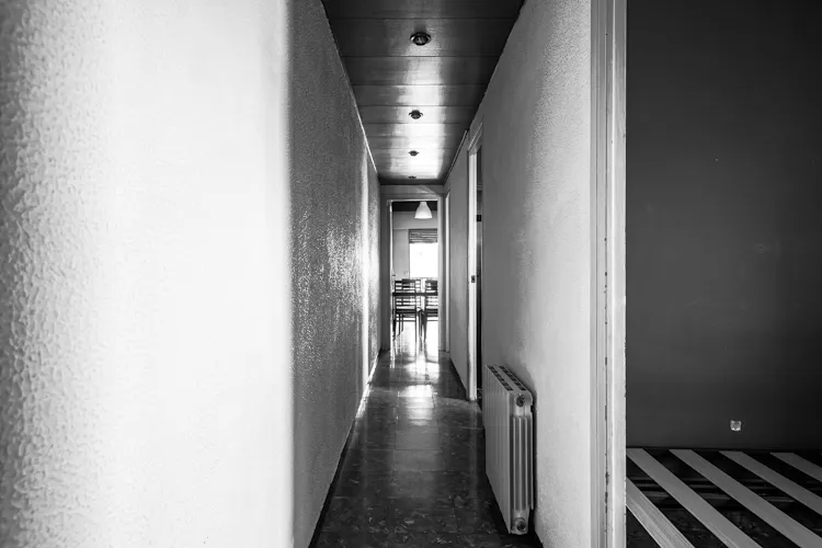 Foto de pasillo en un piso en alquiler