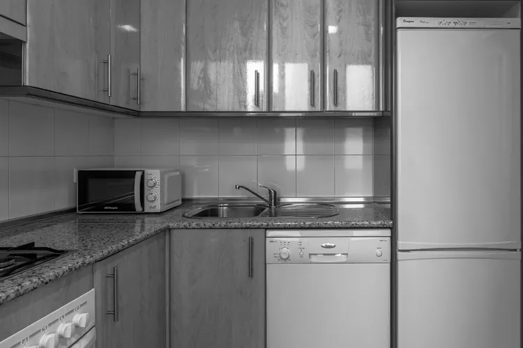 Foto de cocina en un piso en alquiler