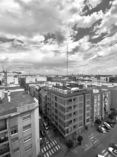 Foto de vistas en un piso en alquiler