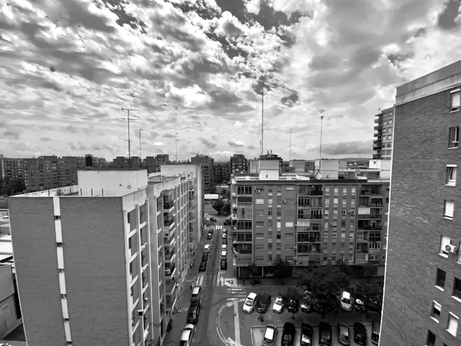 Foto de vistas en un piso en alquiler