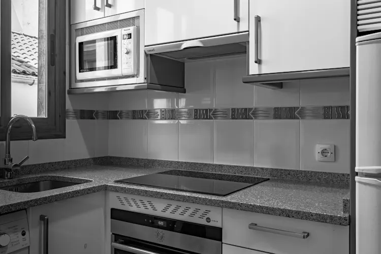 Foto de cocina en un piso en alquiler