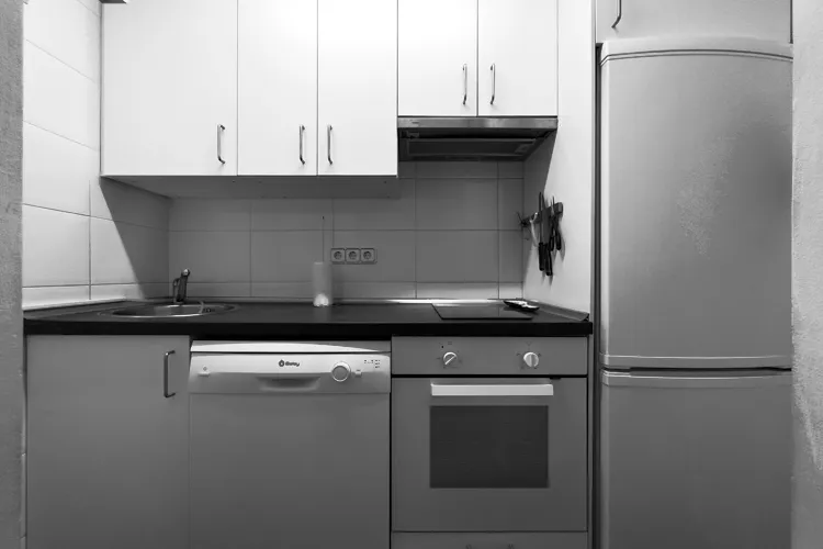 Foto de cocina en un piso en alquiler