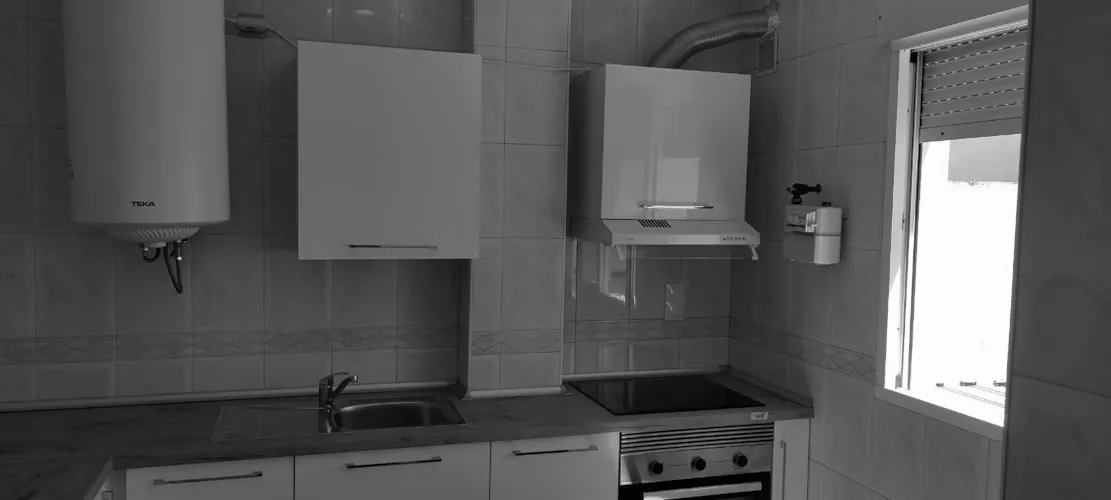 Foto de cocina en un piso en alquiler