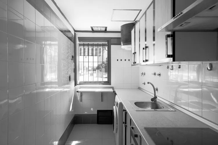 Foto de cocina en un piso en alquiler