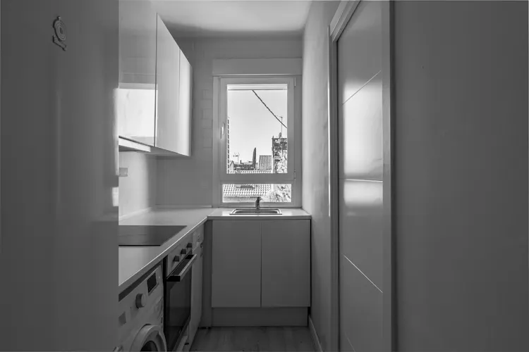 Foto de cocina en un piso en alquiler