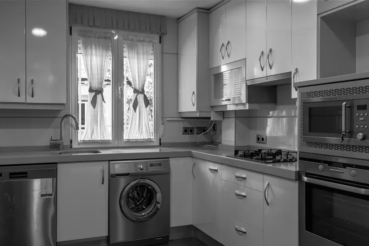 Foto de cocina en un piso en alquiler