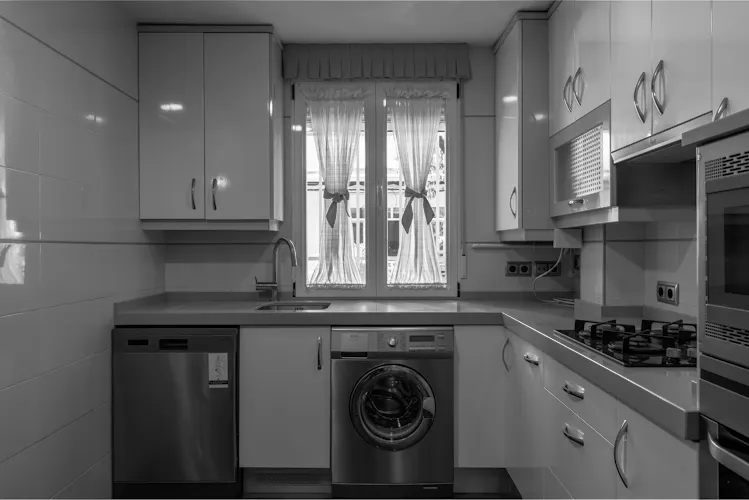 Foto de cocina en un piso en alquiler