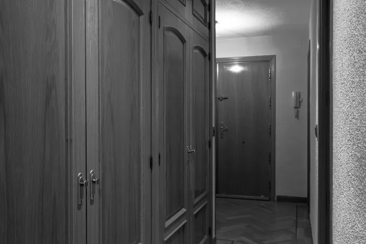 Foto de entrada en un piso en alquiler