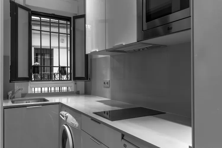 Foto de cocina en un piso en alquiler