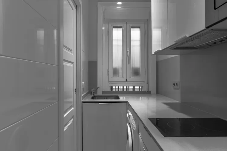 Foto de cocina en un piso en alquiler