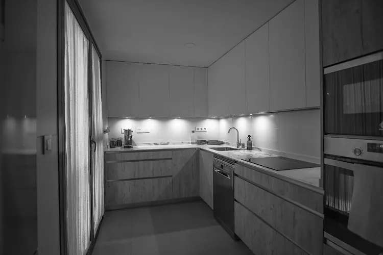 Foto de cocina en un piso en alquiler