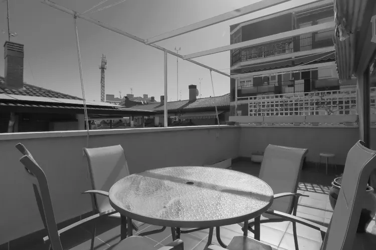 Foto de terraza en un piso en alquiler