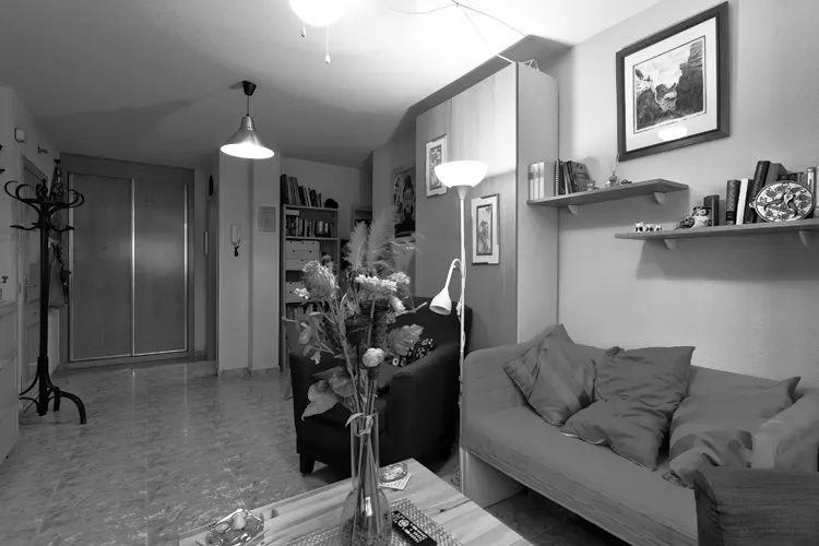 Foto de salón en un piso en alquiler