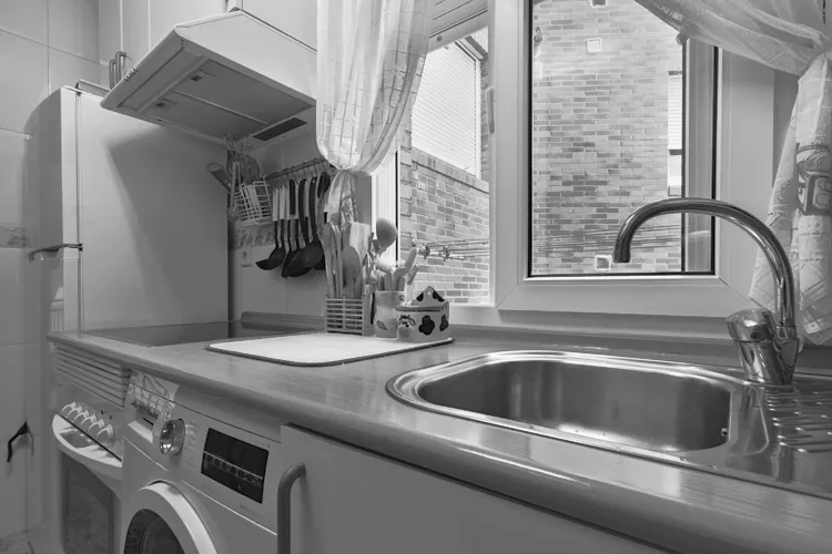 Foto de cocina en un piso en alquiler