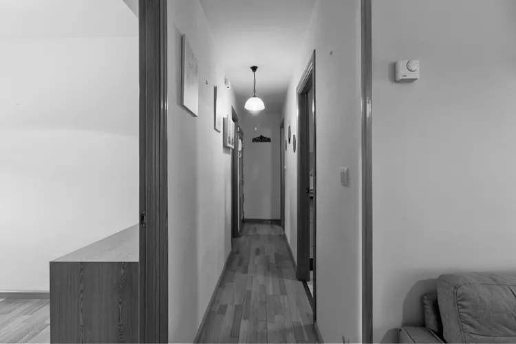 Foto de pasillo en un piso en alquiler