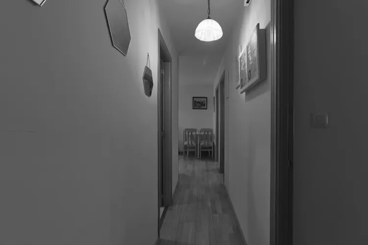 Foto de pasillo en un piso en alquiler