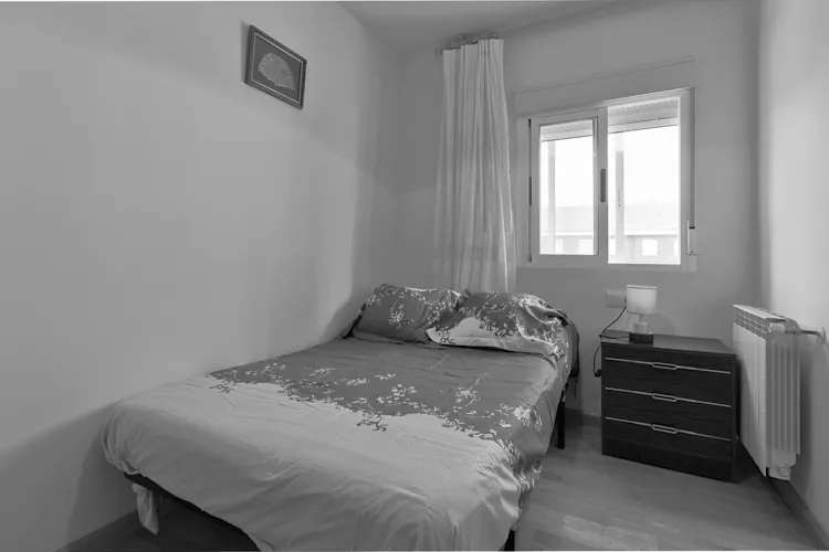 Foto de dormitorio en un piso en alquiler