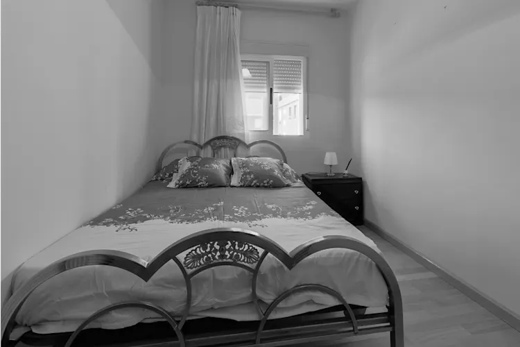 Foto de dormitorio en un piso en alquiler