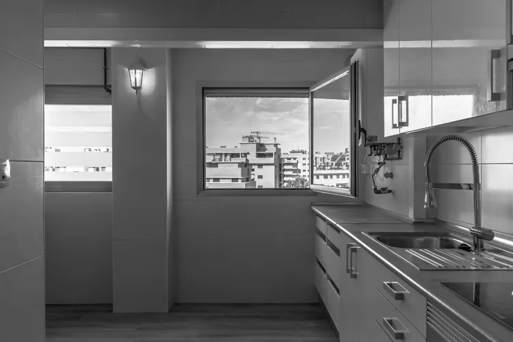 Foto de cocina en un piso en alquiler