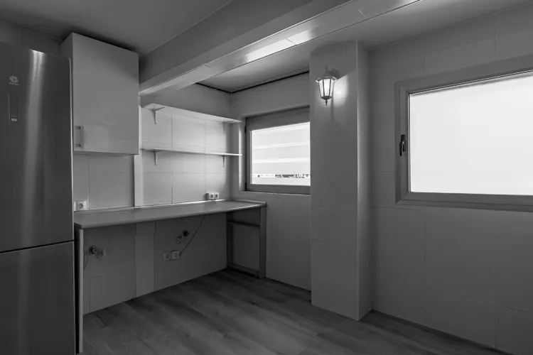 Foto de cocina en un piso en alquiler